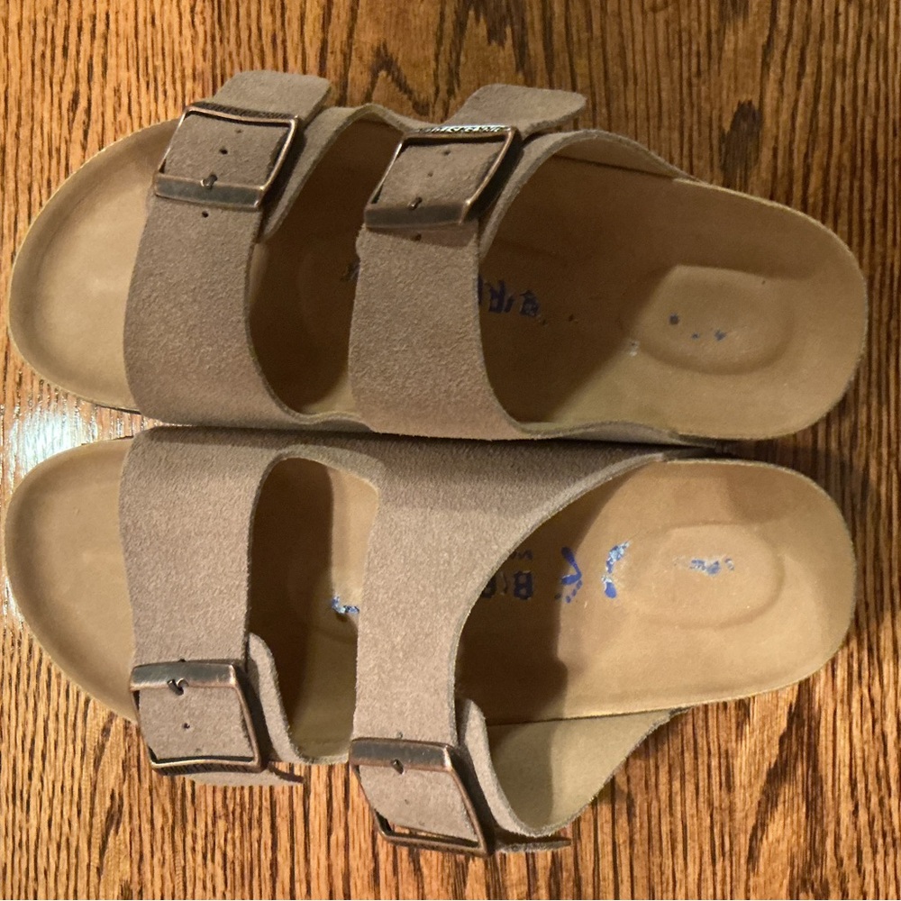 Birkenstock Women's Brown Suede Sandals